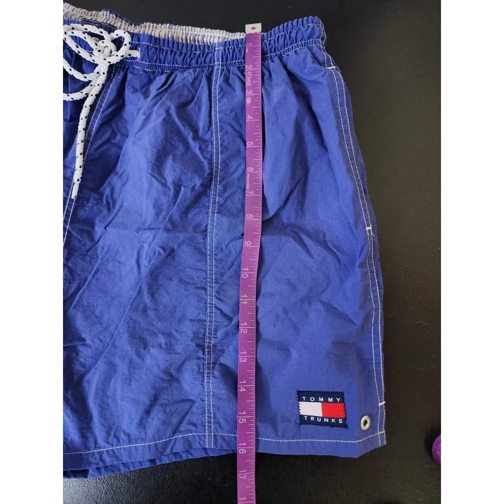 Tommy Hilfiger Men's Swim Trunk Shorts Size‎ XL Tommy Trunks Logo Flag 32x5